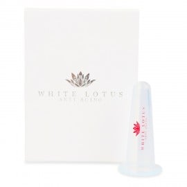 White Lotus Small Facial Massage Cup
